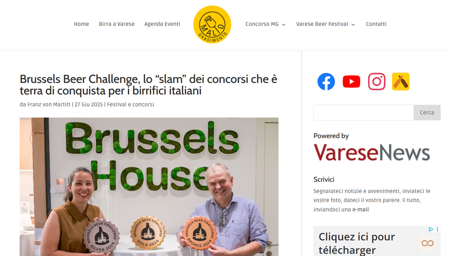 Brussels Beer Challenge, lo “slam” dei concorsi che è terra di conquista per i birrifici italiani
